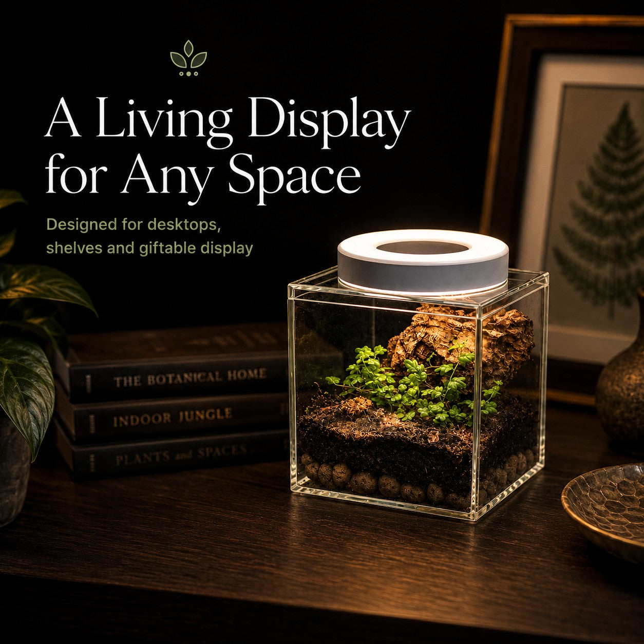 The Tiny Terrarium Kit - 4 Inch